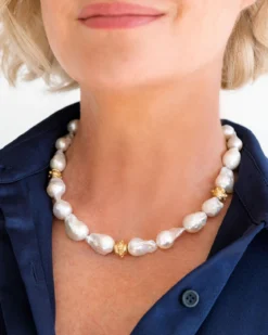 Baroque Pearl Bailey Necklace