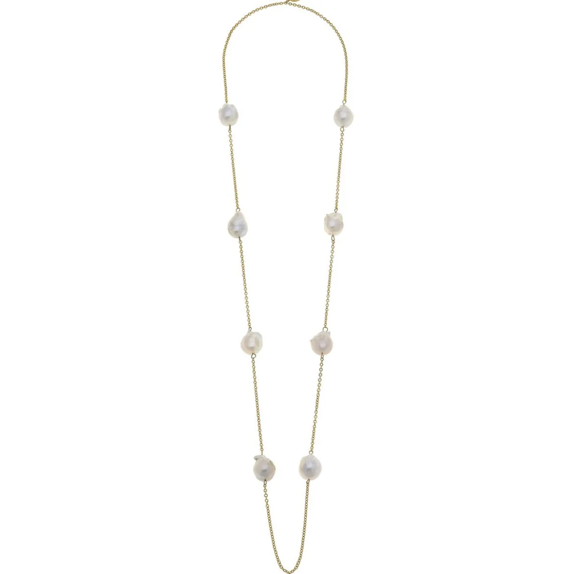 Baroque Pearl Layering Necklace
