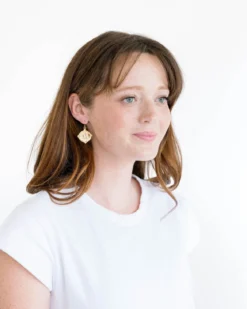 Bee Intaglio Earrings