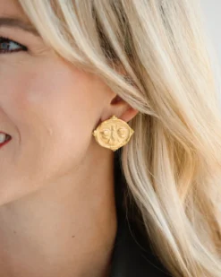 Bee Intaglio Studs
