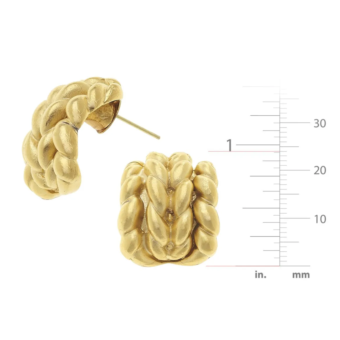 Braided Cuff Hoops