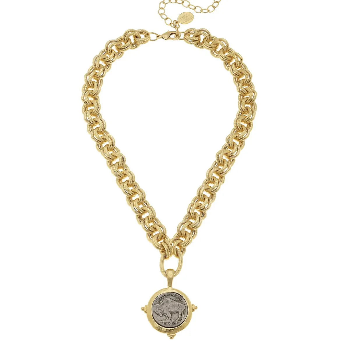 Buffalo Coin Necklace
