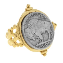 Buffalo Nickel Ring