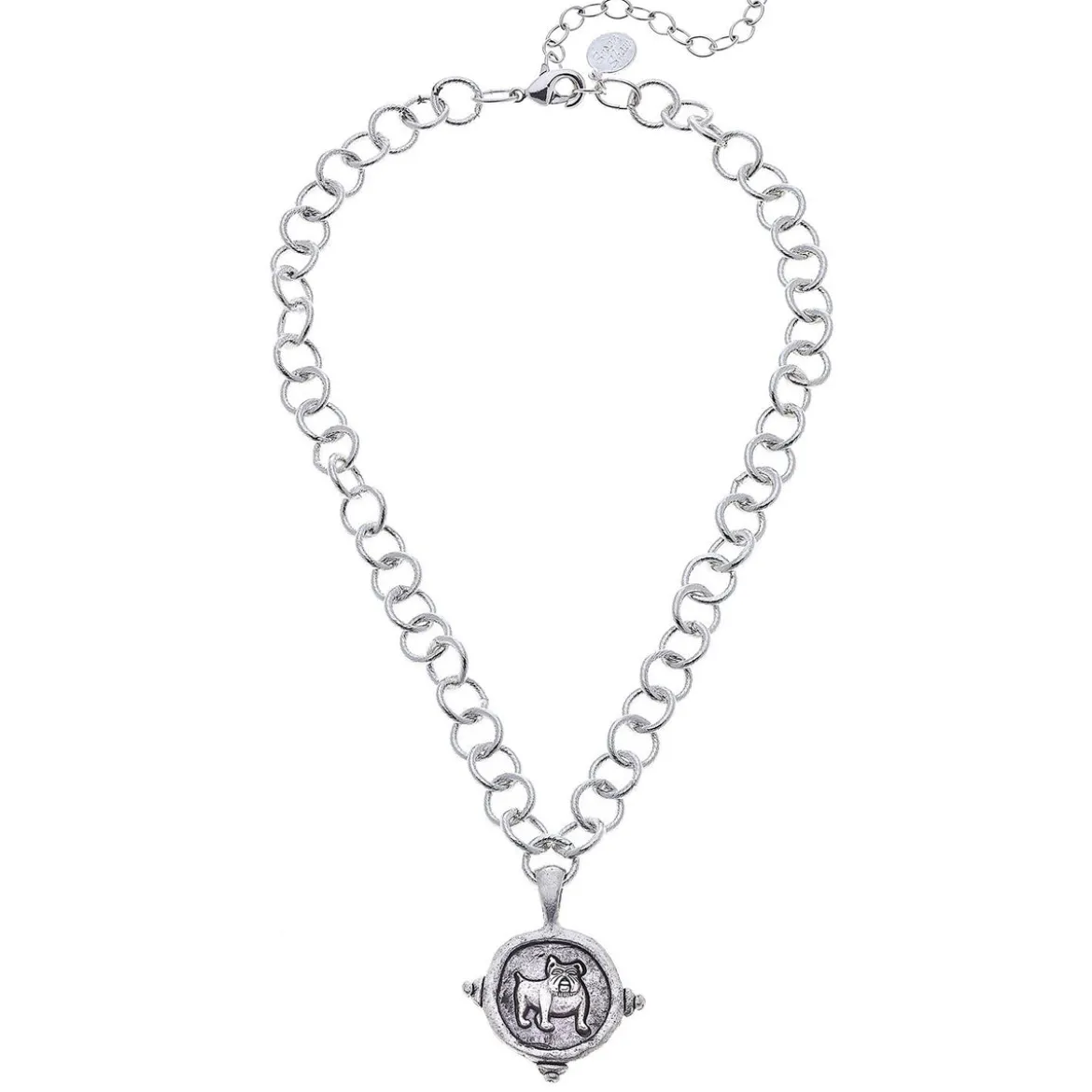 Bulldog Intaglio Necklace