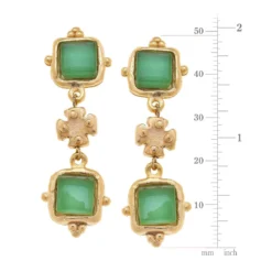 Charlotte Deux Tier Earrings