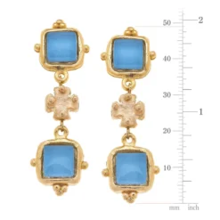 Charlotte Deux Tier Earrings