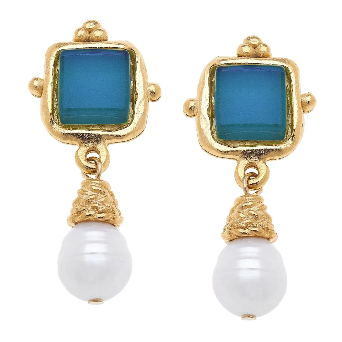 Charlotte Pearl Drop Earrings