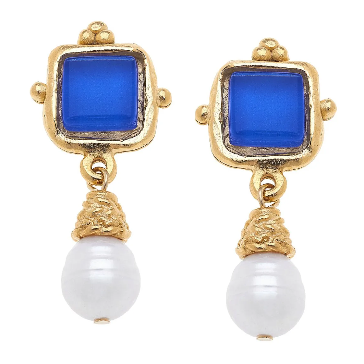 Charlotte Pearl Drop Earrings