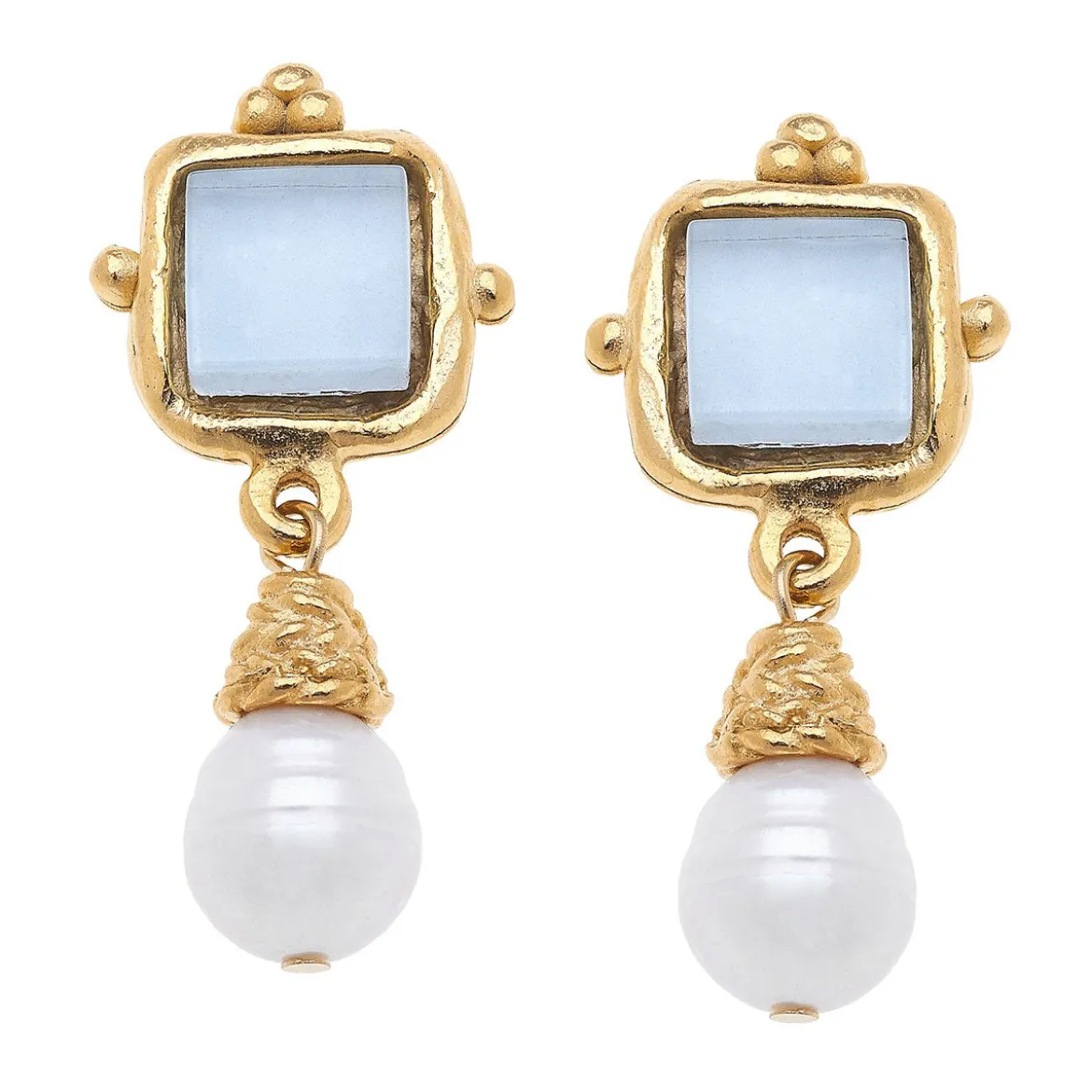 Charlotte Pearl Drop Earrings