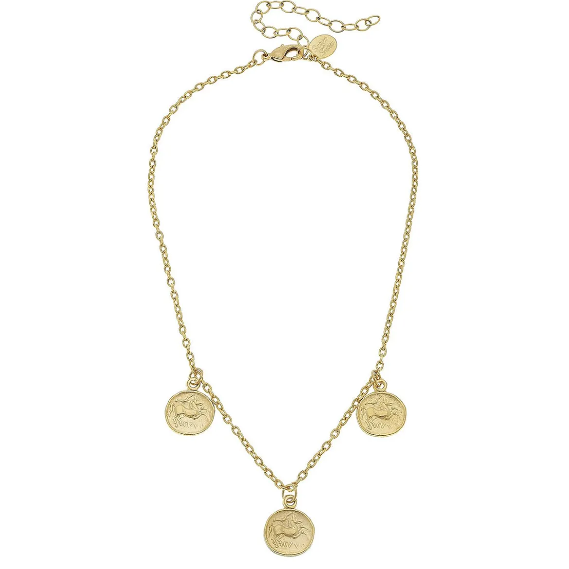 Coin Drop Necklace