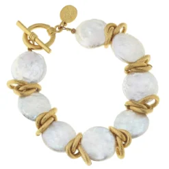Coin Pearl Bracelet