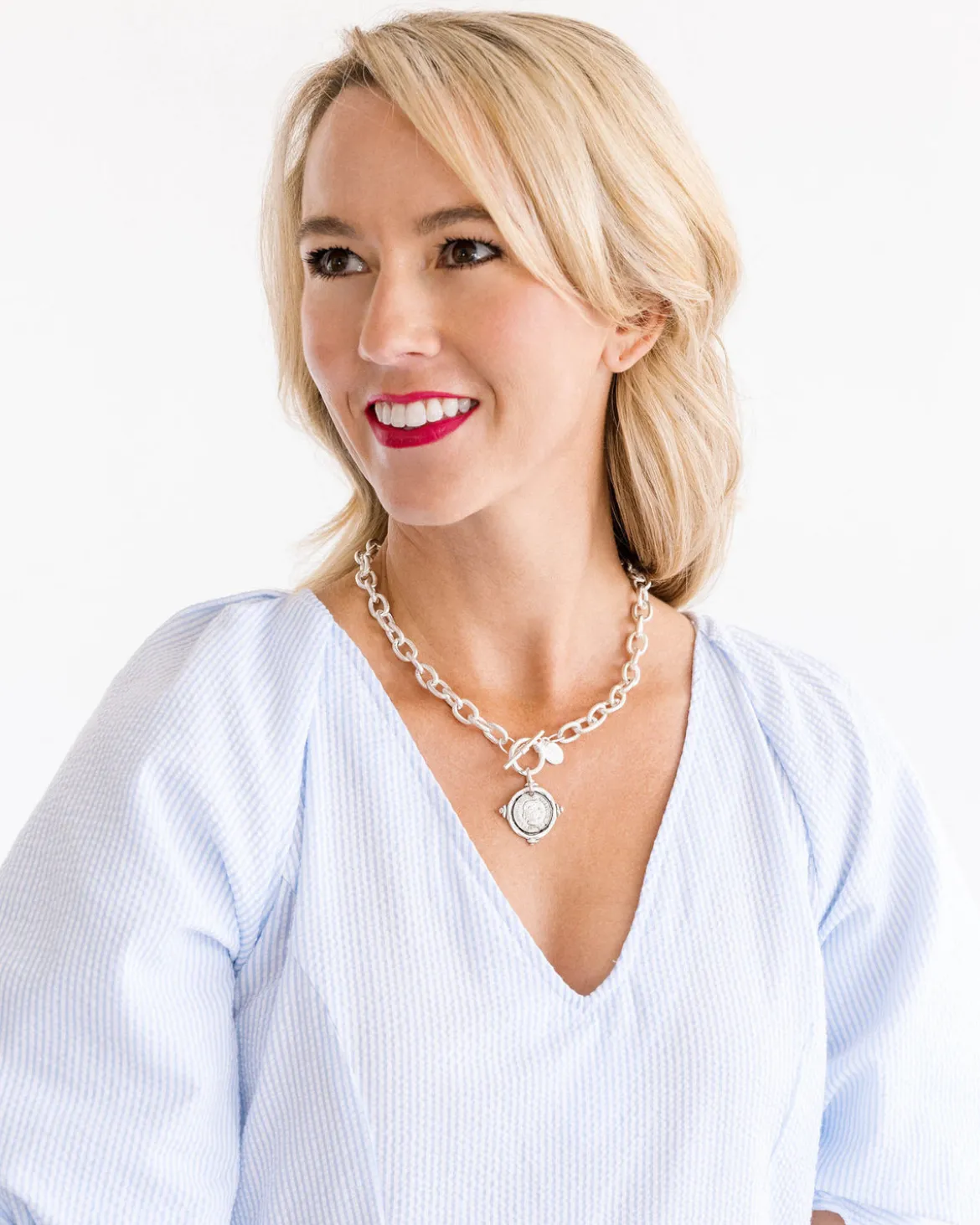 Coin Toggle Necklace