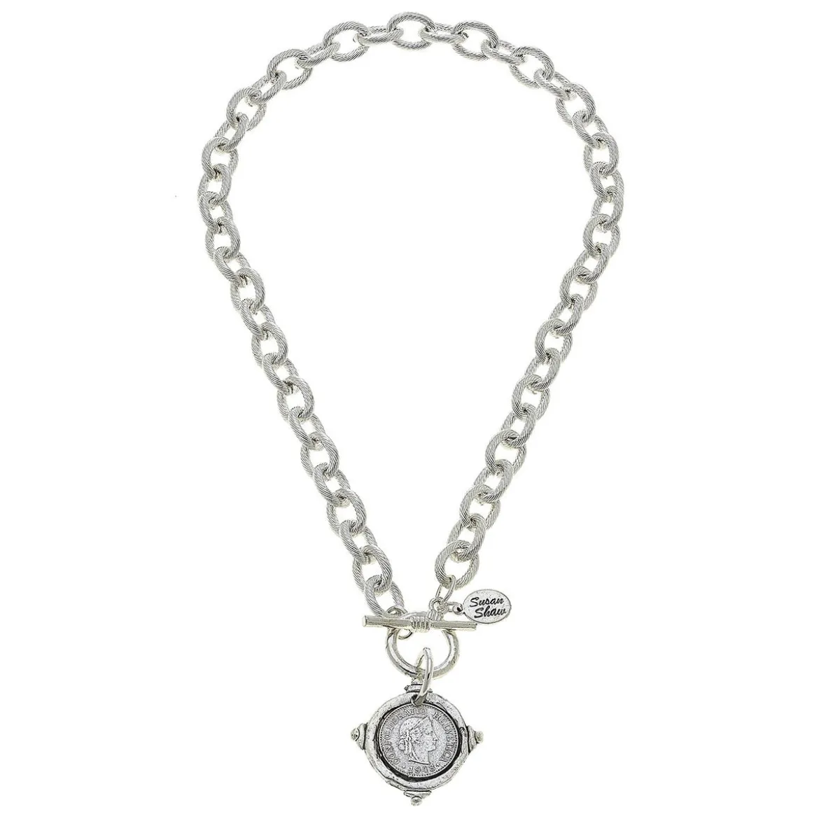 Coin Toggle Necklace