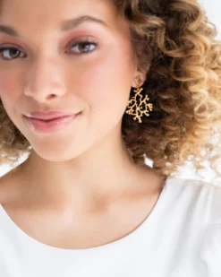 Coral Branch Earrings