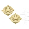Crab Intaglio Studs