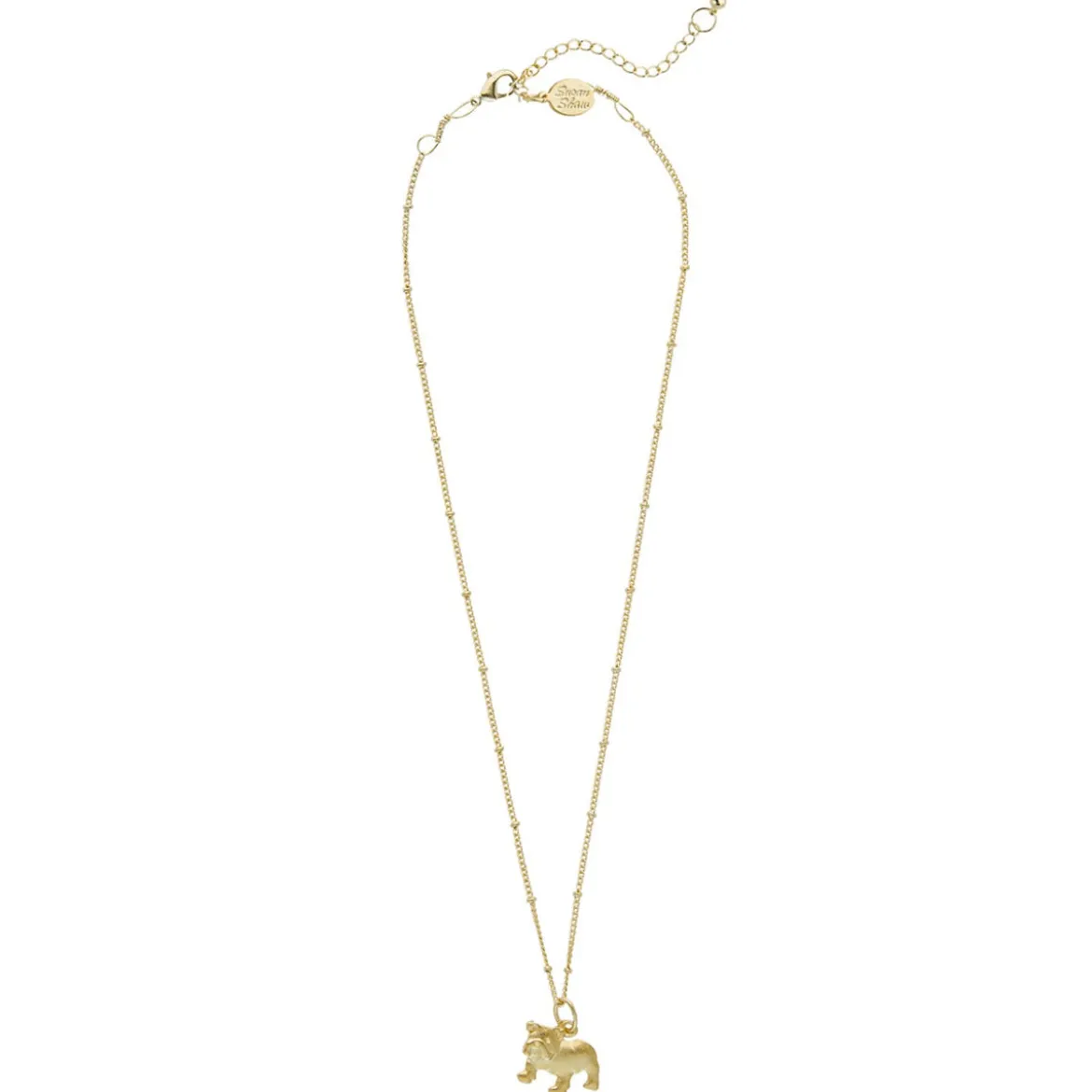 Dainty Bulldog Necklace