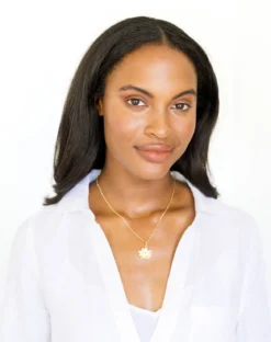 Dainty Magnolia Necklace