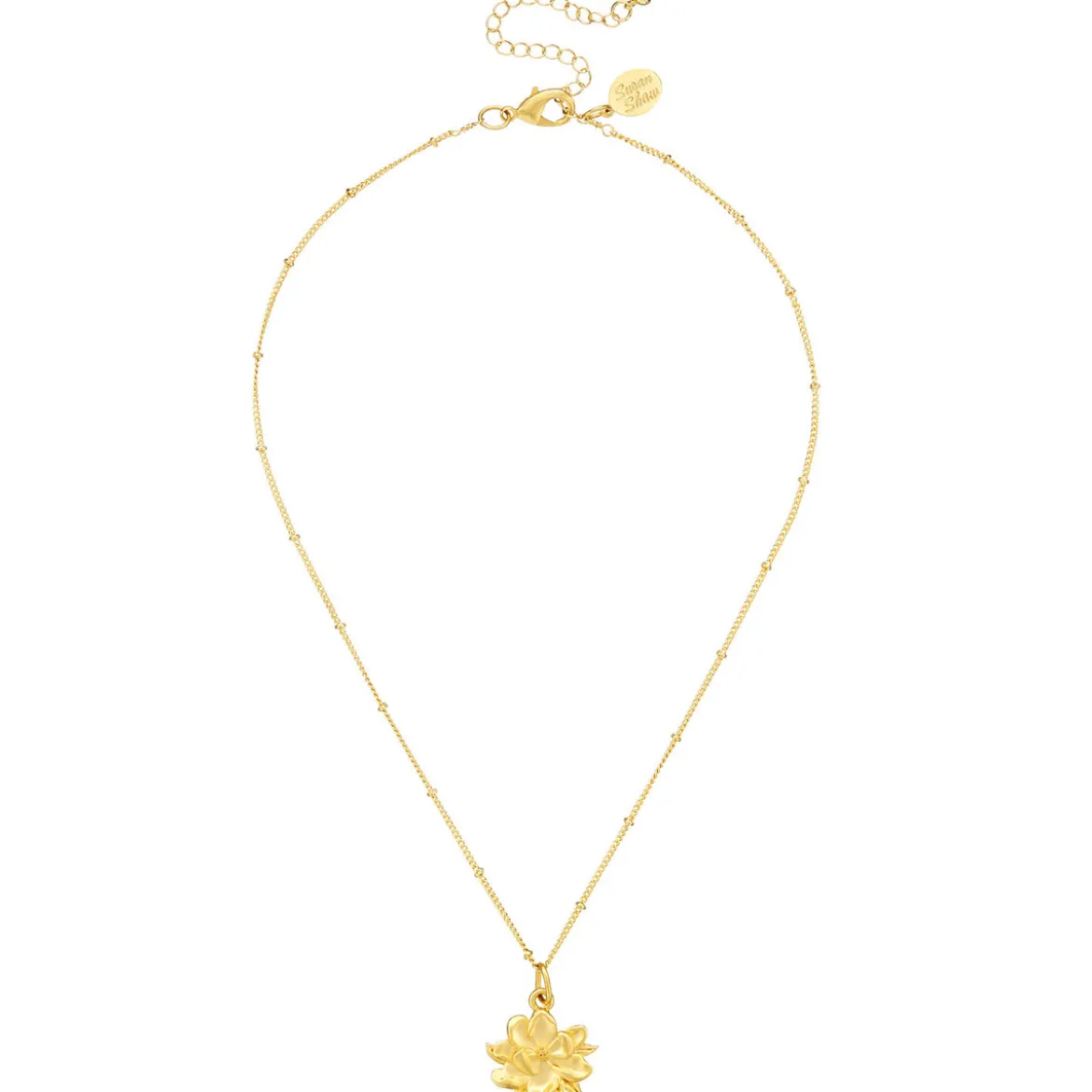 Dainty Magnolia Necklace