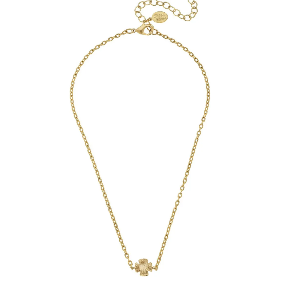 Dainty Maltese Cross Necklace