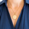 Dainty Queen Elizabeth II Coin Necklace