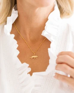 Dainty Tiger Necklace