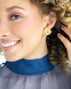 Diana Knot Studs