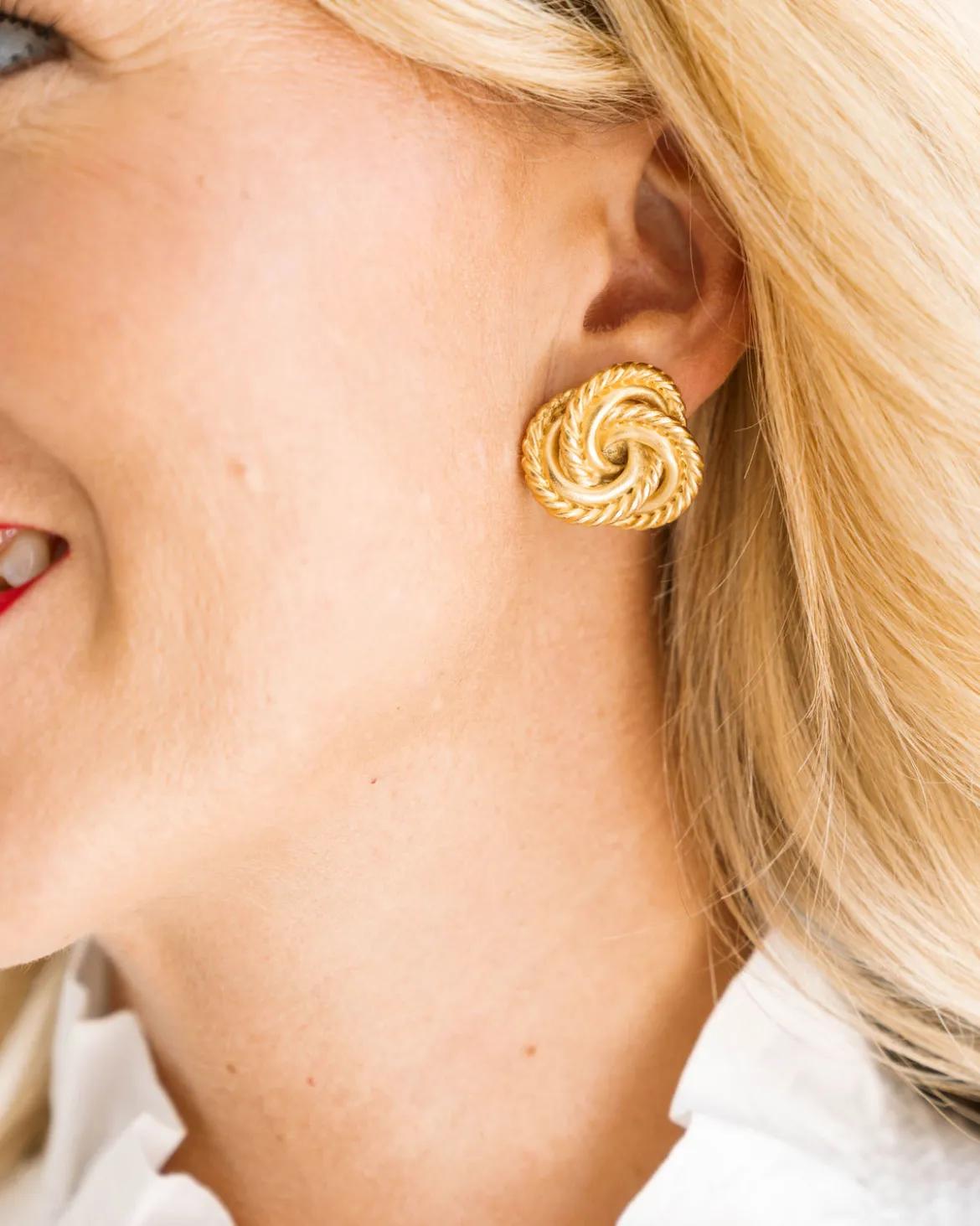 Diana Knot Studs