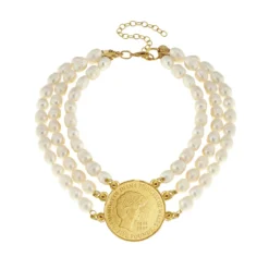 Diana Pearl Choker Necklace