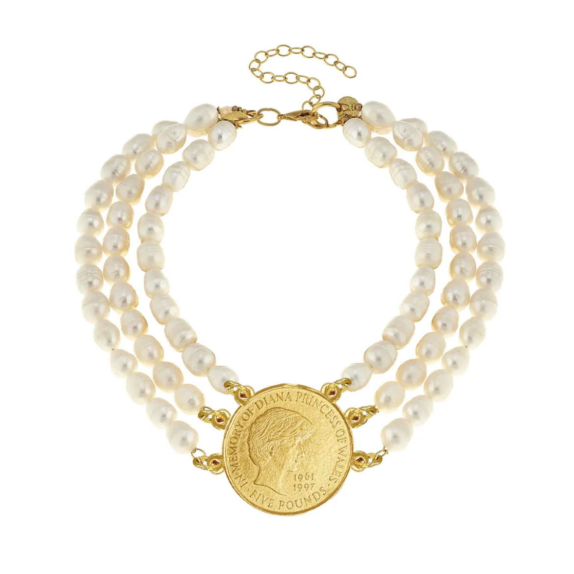 Diana Pearl Choker Necklace