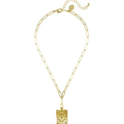 Dogwood Stamp Necklace