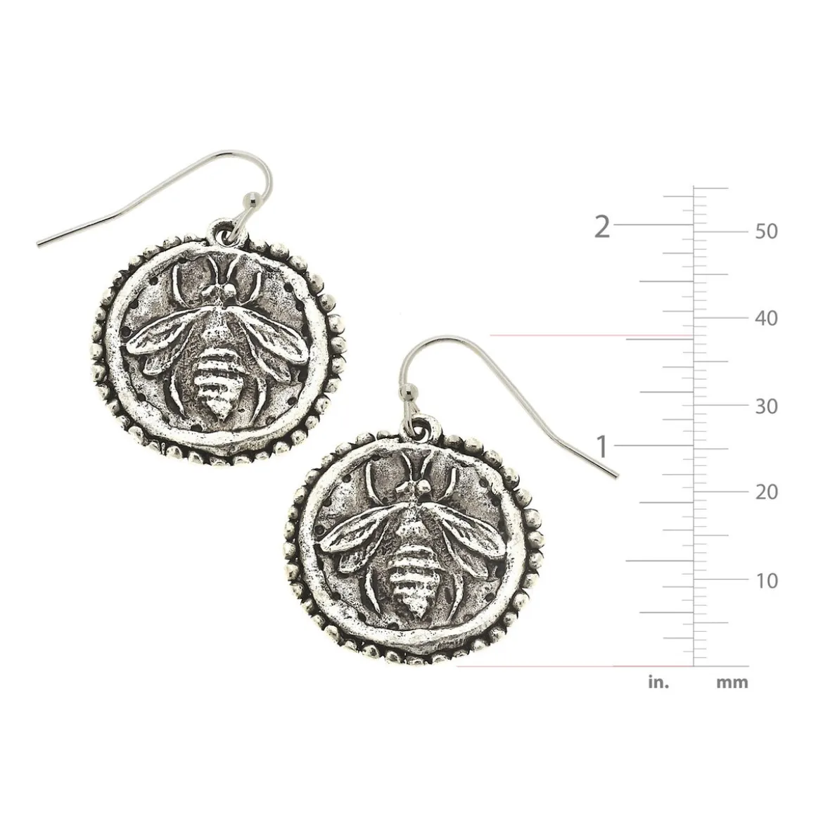 Dotted Bee Earrings