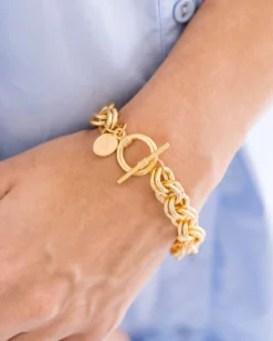 Double Link Chain Bracelet