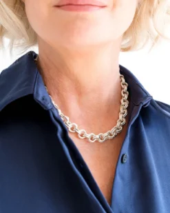 Double Link Chain Necklace