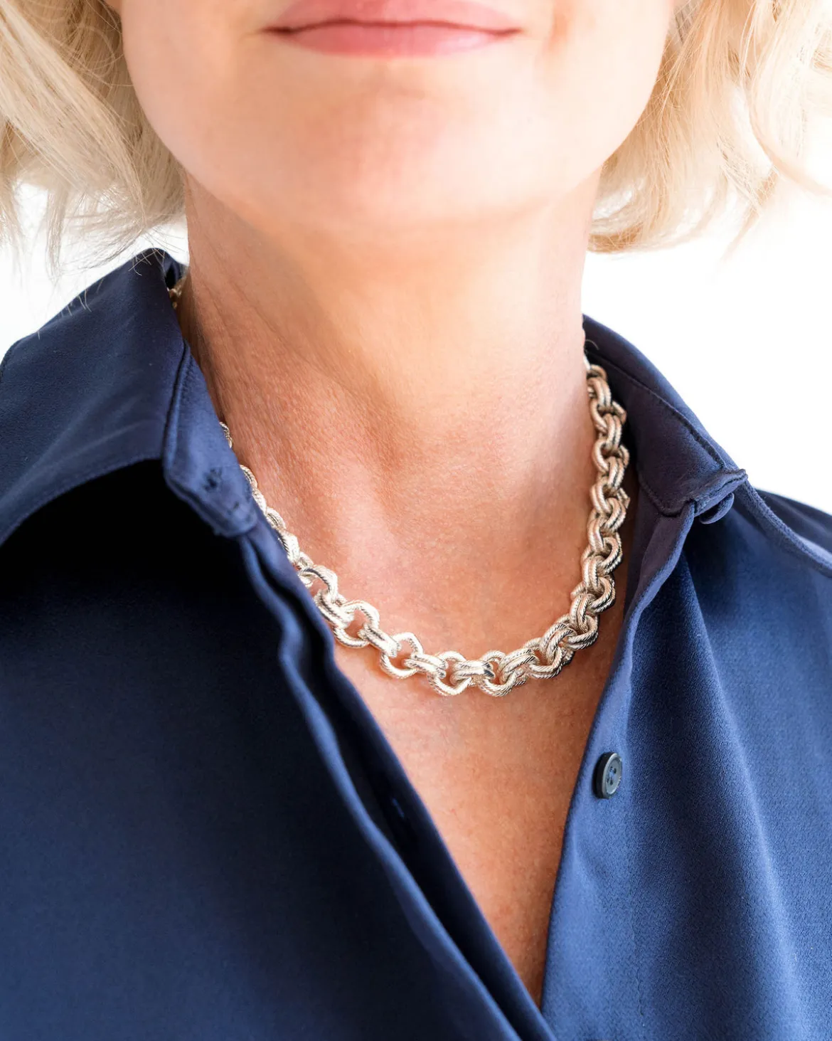 Double Link Chain Necklace