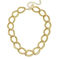 Double Loop Chain Necklace