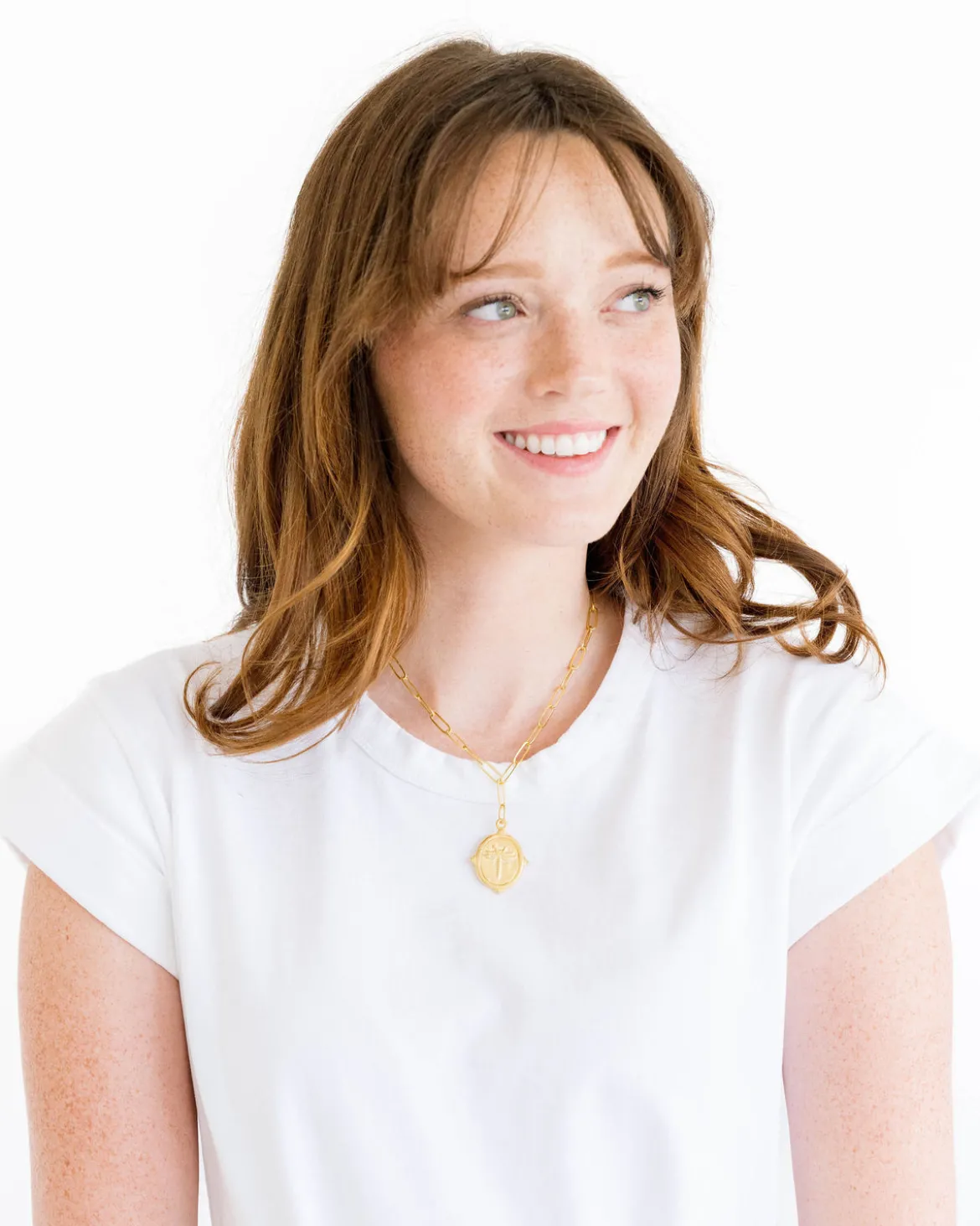 Dragonfly Paperclip Necklace