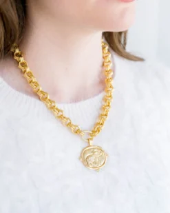 Elephant Intaglio Necklace