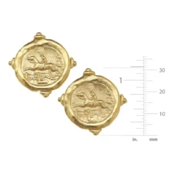 Equestrian Intaglio Studs