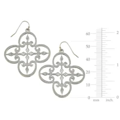 Filigree Clover Earrings