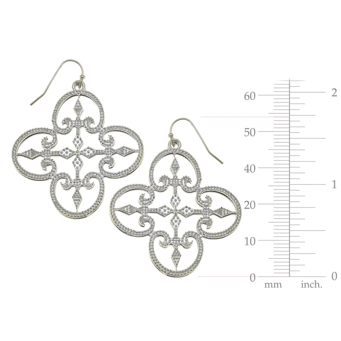 Filigree Clover Earrings