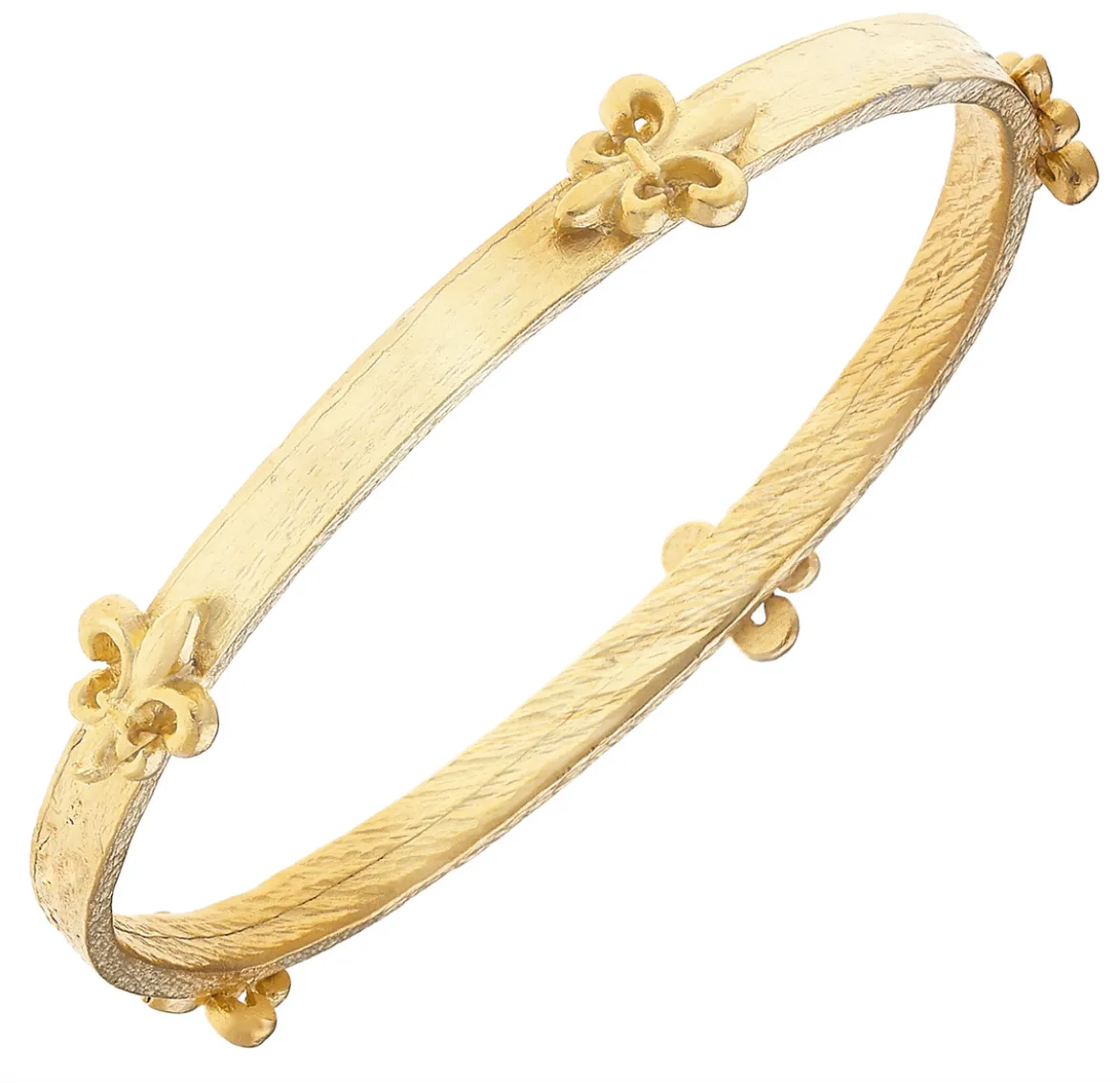 Fleur De Lis Bangle