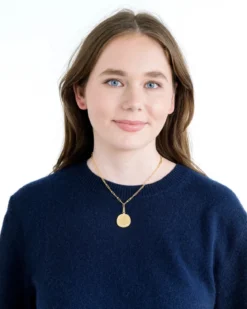 Franc Paperclip Necklace