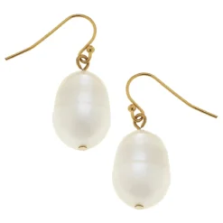 Freshwater Pearl Drop Earrings