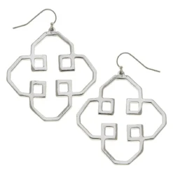 Geometric Outline Earrings