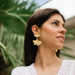 Ginkgo Earrings