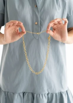 Gold Necklace Chain Extender