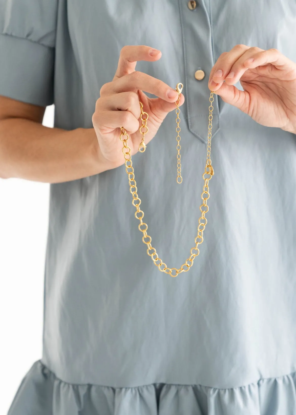 Gold Necklace Chain Extender