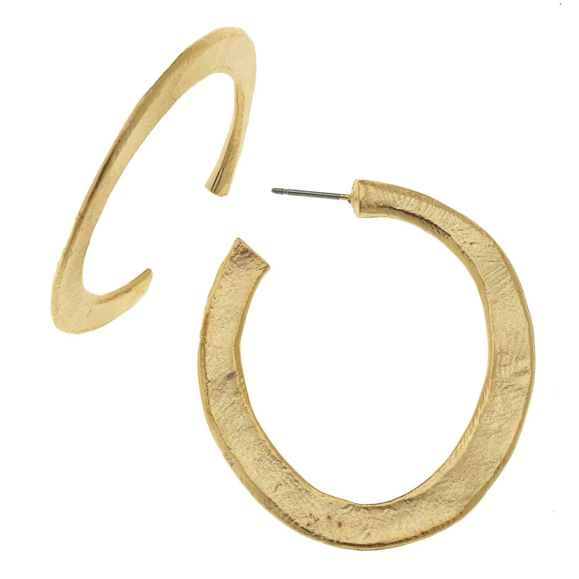 Hammered Hoops