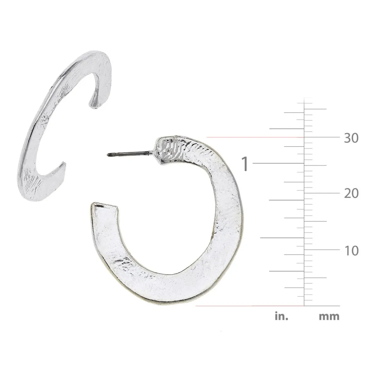 Hammered Hoops