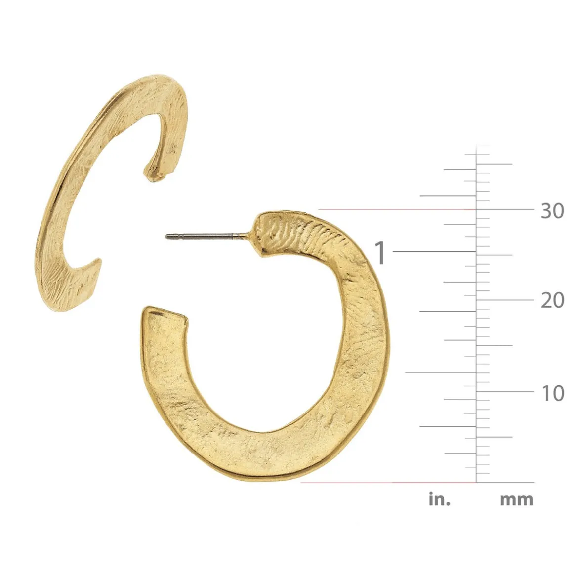 Hammered Hoops